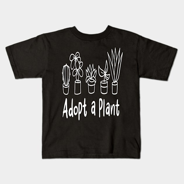 Garden Plant Gardener Gift Motif Kids T-Shirt by Shirtjaeger